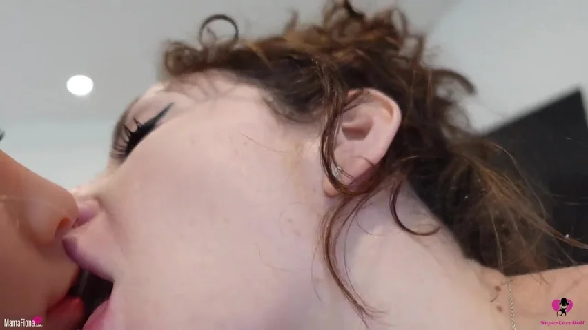 kissing my sex doll Angel Kiss