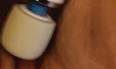 Magic wand all over my pussy