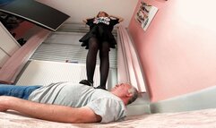 Jennifer's T-Bar Shoes Trampling 2 FLOOR CAM (4K)