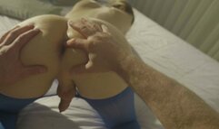 Kate in pantyhose getting her holes destroyed by EpicAarons huge cock