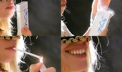 Capri 120s menthol Follow the cigarette