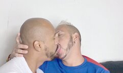 INCREDIBLE DEEP KISS BETWEEN MARIO SOARES AND JAMAL SANGENT - CLIP 03