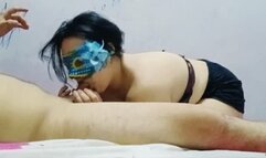 Masked wife got fuck