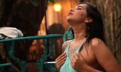 Latina Fucking in Outdoor Yoga Session