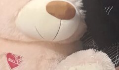 smoking girl fucking plush big toy