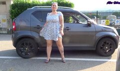 BOUNCING A GREY SUZUKI