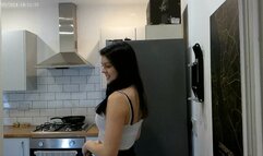 19 year old crushing cans in the crusher