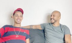 KISSING MY VERY HORNY 18 YEAR OLD BOYFRIEND - BY JAMAL SANGENT AND YURI DELREI - CLIP FULL