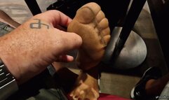 dirty and smelly Pantyhose in the shoppingmall wmv 1280 x 720