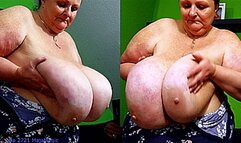 Maja meets Sharon Part 76 - Sharon tries on a 44O Cup Bra - Alternate Version (Clip No 2721 - mp4 version)