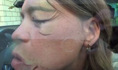 press your whole face