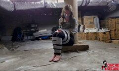 Ella Raine - Taped and Gagged In His Basement (WMV Format)