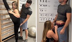 Lucky Gym Personal Trainer Gets To Fuck Mimi Boliviana Hard