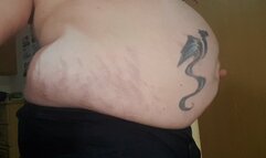 What do people think I have inside my huge Potbelly?