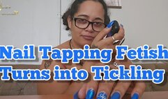 Nail Tapping Fetish Turns Into Tickling 1080