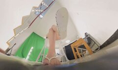 6k YIDE sexy flip flops crush Midget 360VR