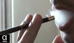 Smoking a Cigaronne Black XL 120s