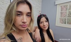 Licking and swallowing my sweaty feet for a long time - FEATURE FILM - VOL #643 - TOP GIRL ALICE BLOM - CLIP 01