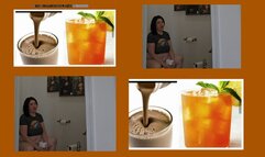 Iced Tea and Chocolate Milk PEE PEE