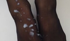 Watch her Sexy Feet and Cum on Them