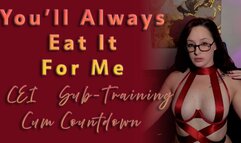 You'll Always Eat It For Me