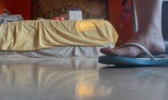 Very dirty small feet