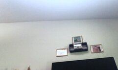 Teenie Watches Giantess as she Vacuums POV 1080