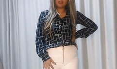 Bitch supervisor embarrassed in diapers