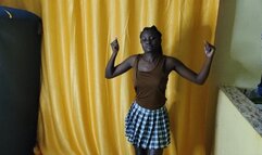 4K Stripping Catfight Sly vs Cece