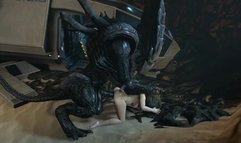 Samus and Strange Alien Planet