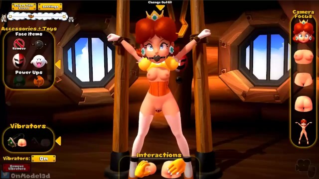 Princess Daisy Tied Up Porn - Princess Daisy Bondage Hentai Game (Game Over, Daisy By OnModel3D) PREVIEW  Porn Video
