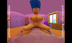Simpsons Porn - Marge Simpson Rides YOU Cowgirl Style in VR