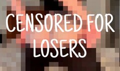 CENSORED YOGA PANTS ASS WORSHIP FOR LOSERS