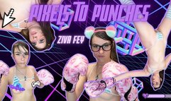 4K Ziva Fey - Pixels to Punches: POV Boxing Match Custom