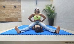 Chest Sitting - Strong Legs and Muscles Part 1