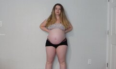 Bratty Pregnant GF Wears Revealing Clothes