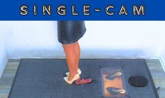 Lick My Dirty Soles and Cum Under My Crystal Heels - Amber Cam - AmbersCBT - 69AC