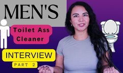 Men's Toilet Ass Cleaner Part 2