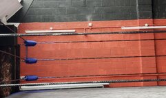 Stinkface, sparring and grappling