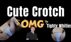 Cute Crotch Tighty Whities, A dirty man's filthy horny peeks