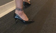 Zanotti Black Pointed-Toe pumps