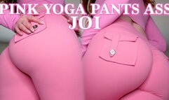 Pink Yoga Pants Ass JOI