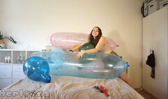 Saskia - Having a blast with overinflated Nastila balloons