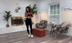Yoga Pants Soaked 4K mp4