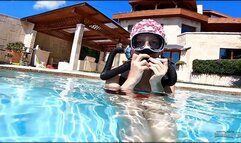 539 - In Our Pool with Aria