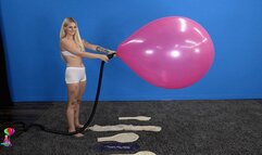 Harley Machine Pops Huge Balloons Part 1 HD (1920x1080)