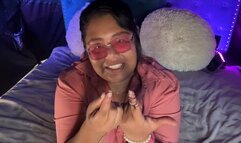 Late night flossing gunk