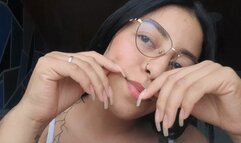 Nails Cucumber Handjob