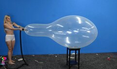 Harley Machine Pops Huge Balloons Part 2 4K (3840x2160)