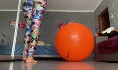 More jump on big yoagaball